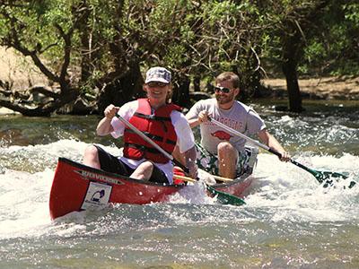 You can find many hiking opportunities, beautiful rivers and mountains within a short drive of the University of Arkansas.